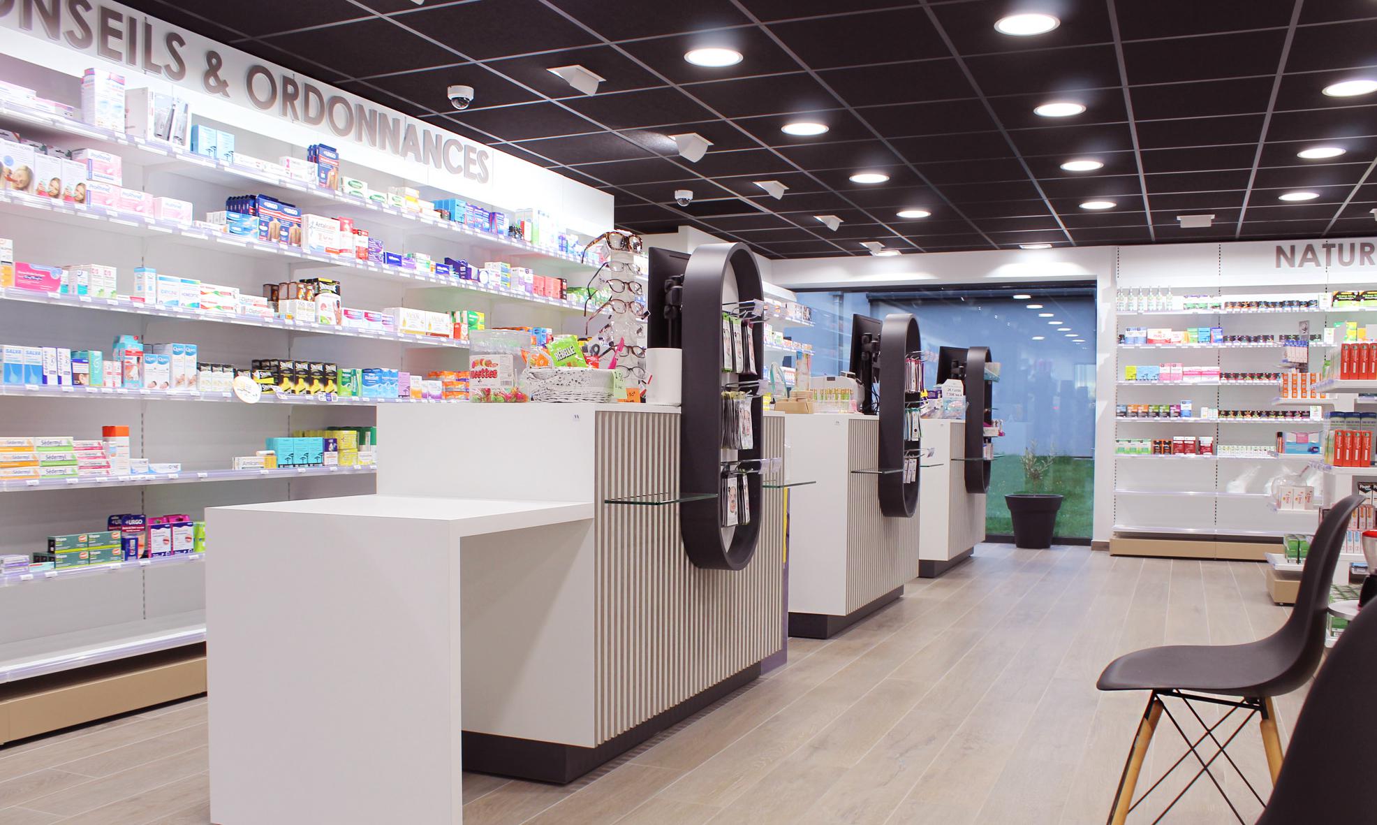 MobilM Nord | Réalisation de la Pharmacie DEREBASI à Montigny en Ostrevent