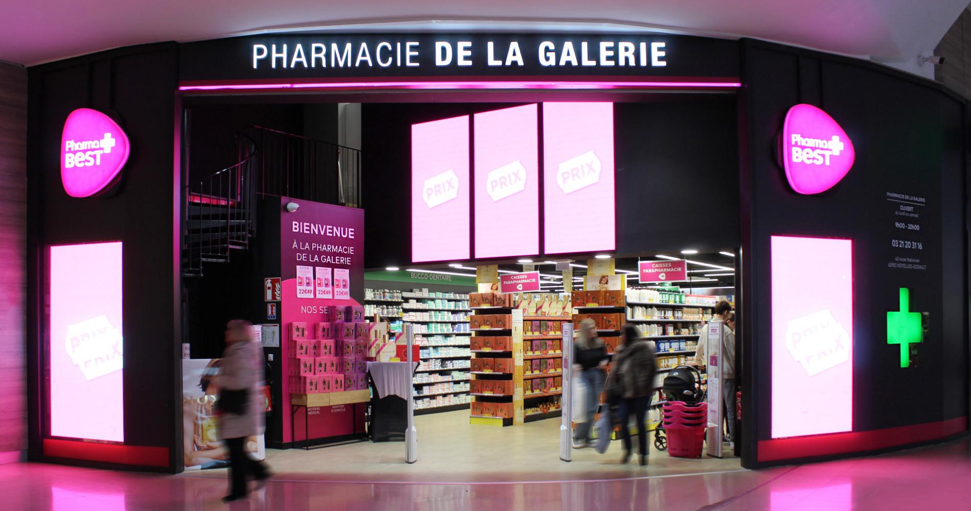 MobilM Nord | Réalisation de la Pharmacie de la GALERIE à Noyelles-Godault